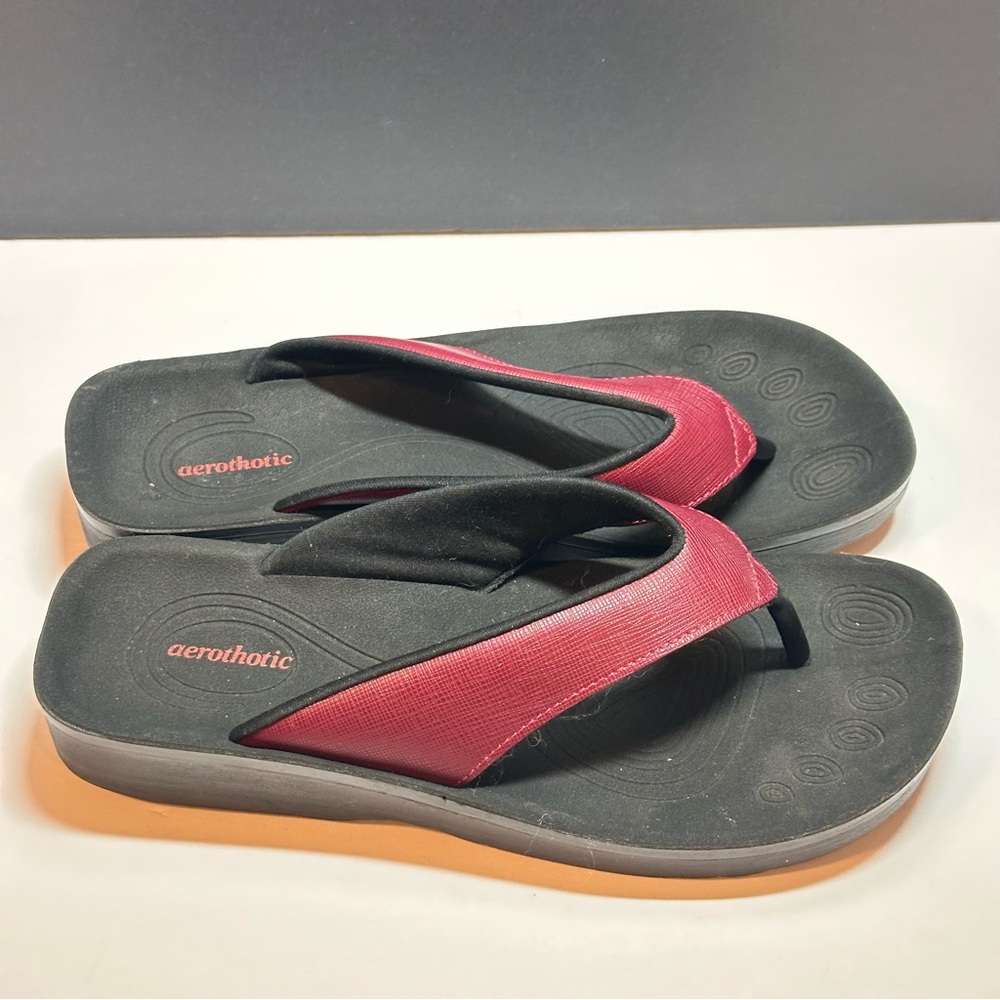 Aerothotic Slip On Recovery Footwear Sandals Comfort US 8  EU 39 Arch Support